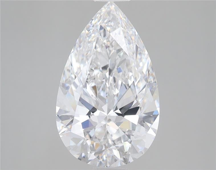 2.89 Carat Pear Lab Diamond