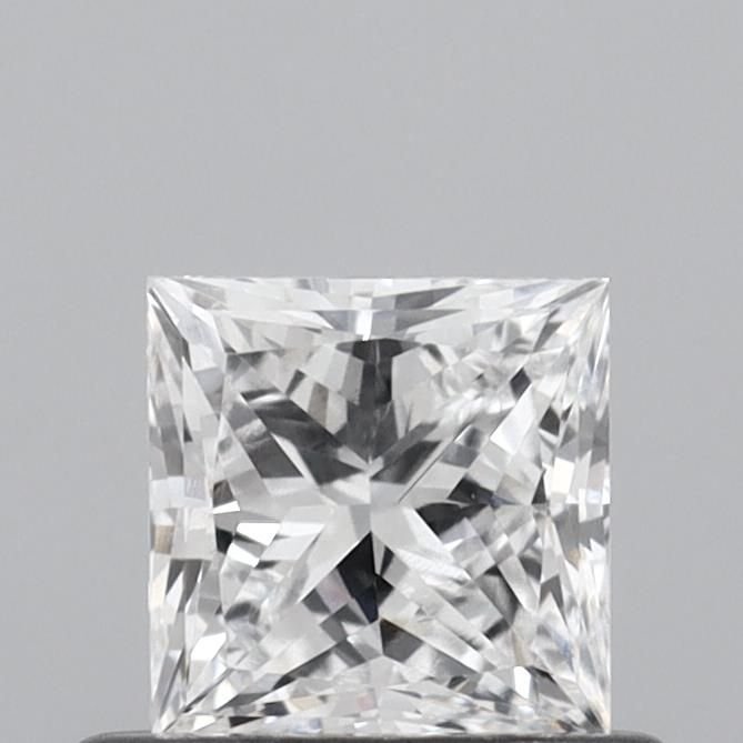 0.58ct D VVS2 Rare Carat Ideal Cut Princess Lab Grown Diamond