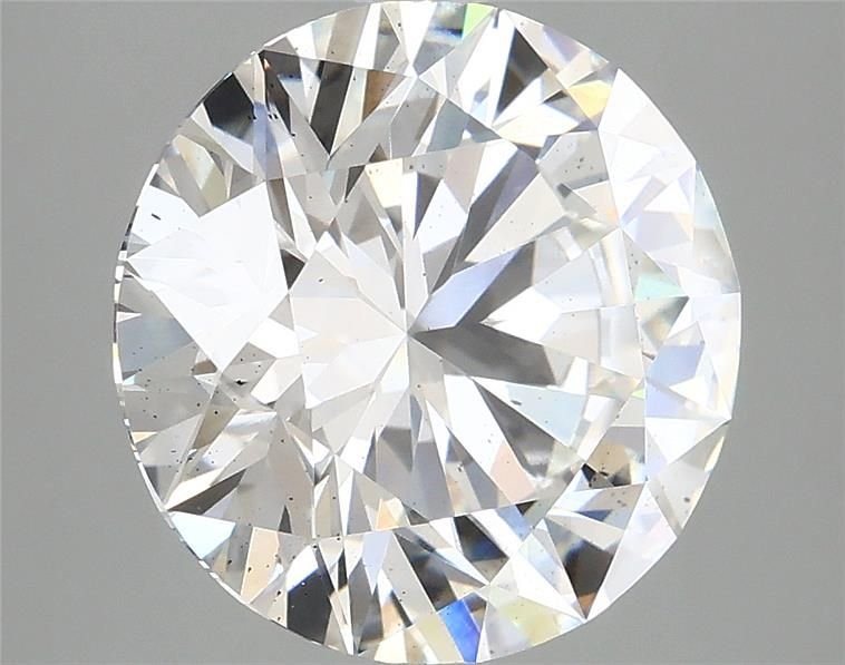 4.33ct F SI1 Rare Carat Ideal Cut Round Lab Grown Diamond