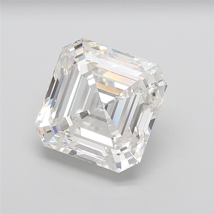 11.25ct F VVS2 Rare Carat Ideal Cut Asscher Lab Grown Diamond