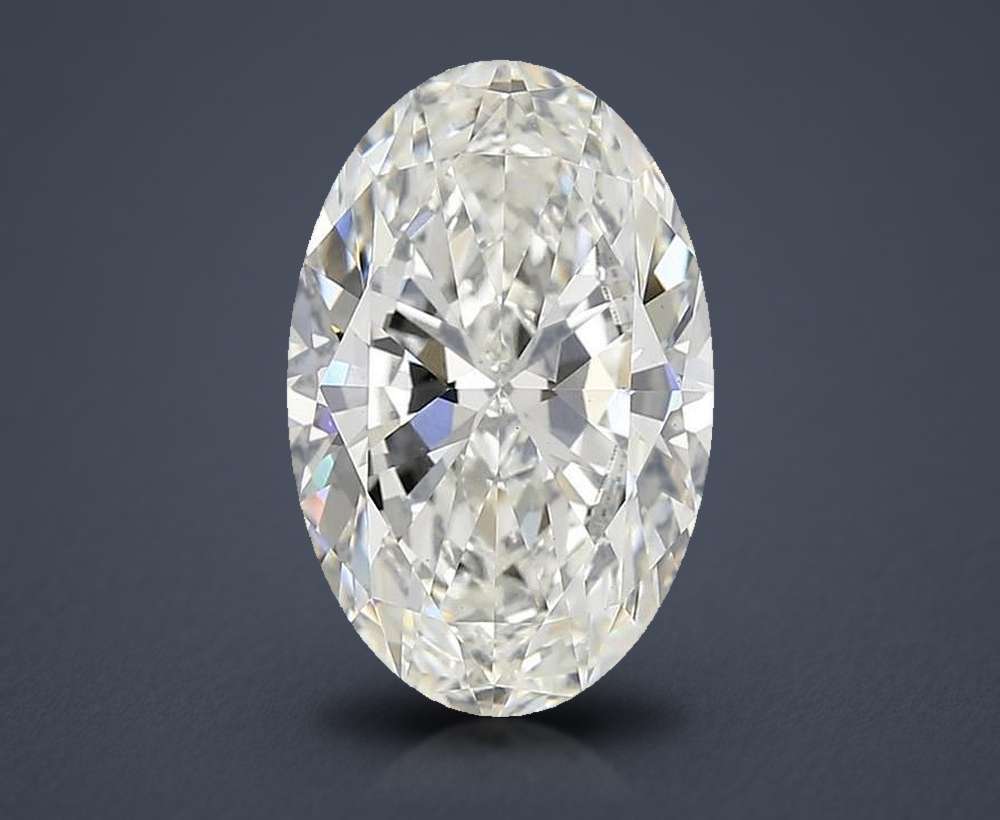 4.94 Carat Oval Lab Diamond