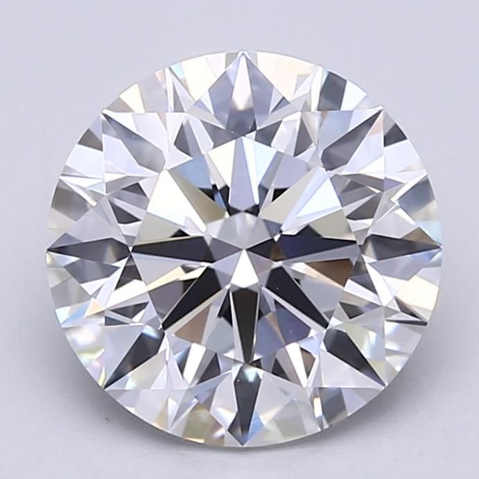 4.57ct E VVS2 Rare Carat Ideal Cut Round Lab Grown Diamond