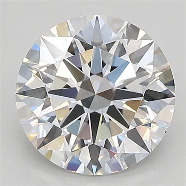 1.86ct E VVS2 Excellent Cut Round Lab Grown Diamond