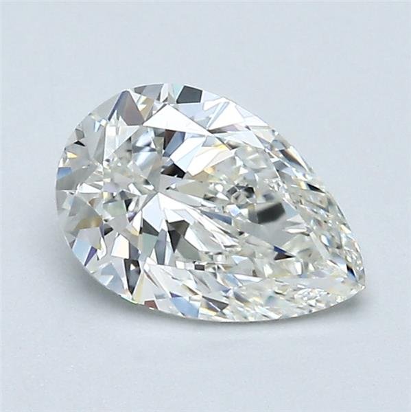 0.90ct H IF Very Good Cut Pear Diamond