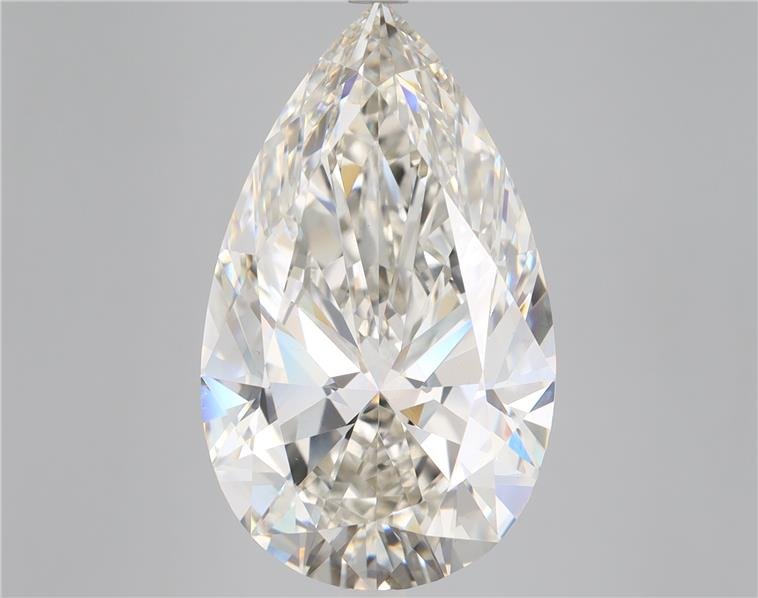 10.09ct H VS1 Rare Carat Ideal Cut Pear Lab Grown Diamond