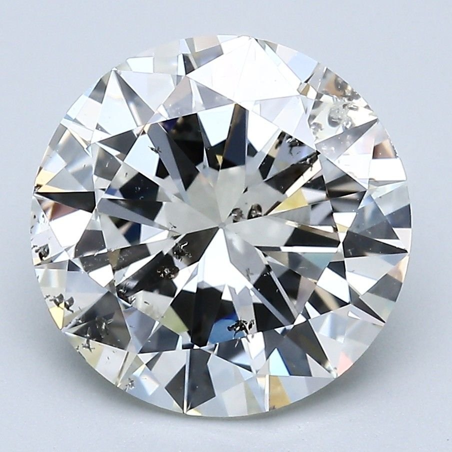 5.00ct H SI2 Very Good Cut Round Diamond