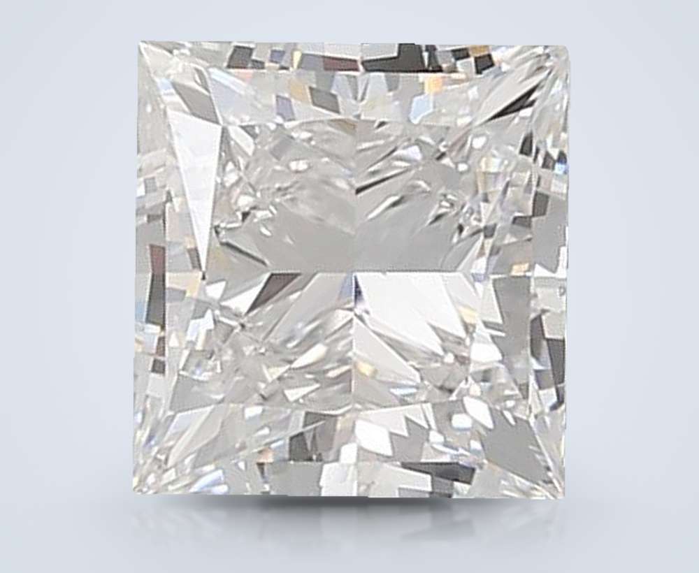 3.95 Carat Princess Lab Diamond
