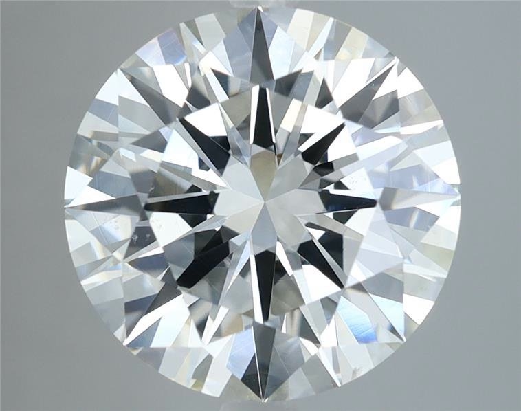 5.03ct H SI1 Excellent Cut Round Diamond