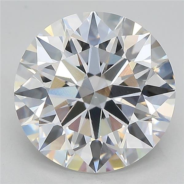 4.40ct E VVS2 Rare Carat Ideal Cut Round Lab Grown Diamond