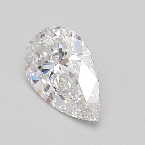 0.72ct D VS2 Rare Carat Ideal Cut Pear Lab Grown Diamond