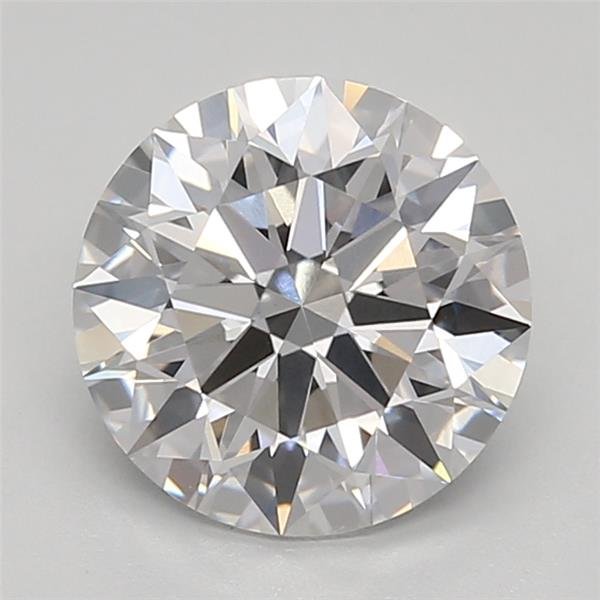 1.62ct D VVS2 Rare Carat Ideal Cut Round Lab Grown Diamond