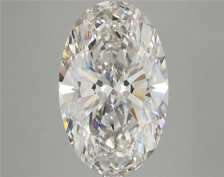 7.29ct H VS1 Rare Carat Ideal Cut Oval Lab Grown Diamond