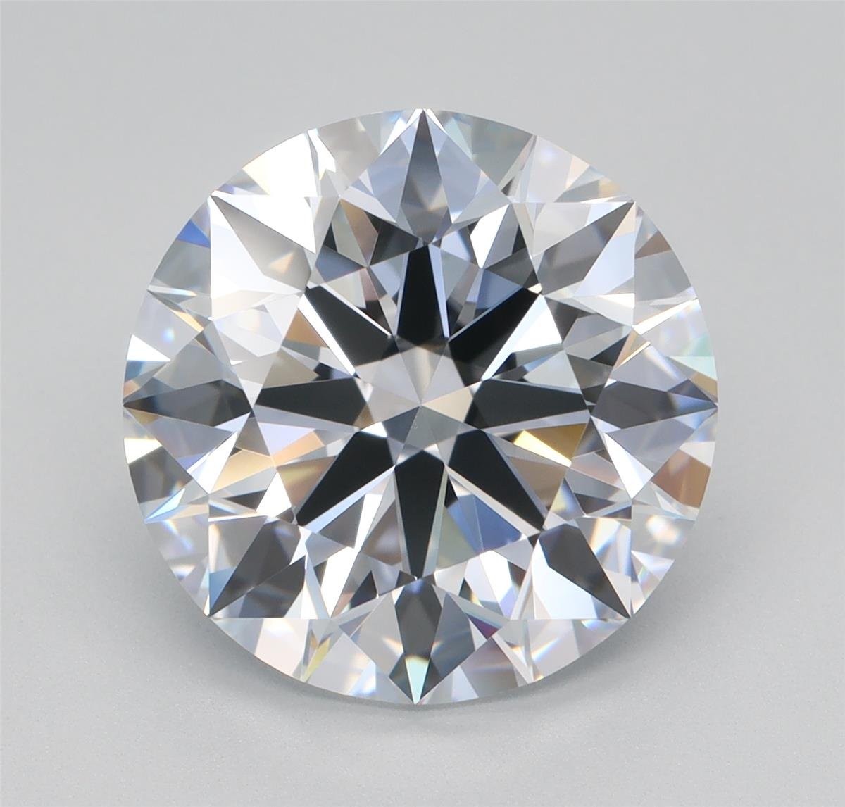 5.17ct H VVS1 Rare Carat Ideal Cut Round Lab Grown Diamond