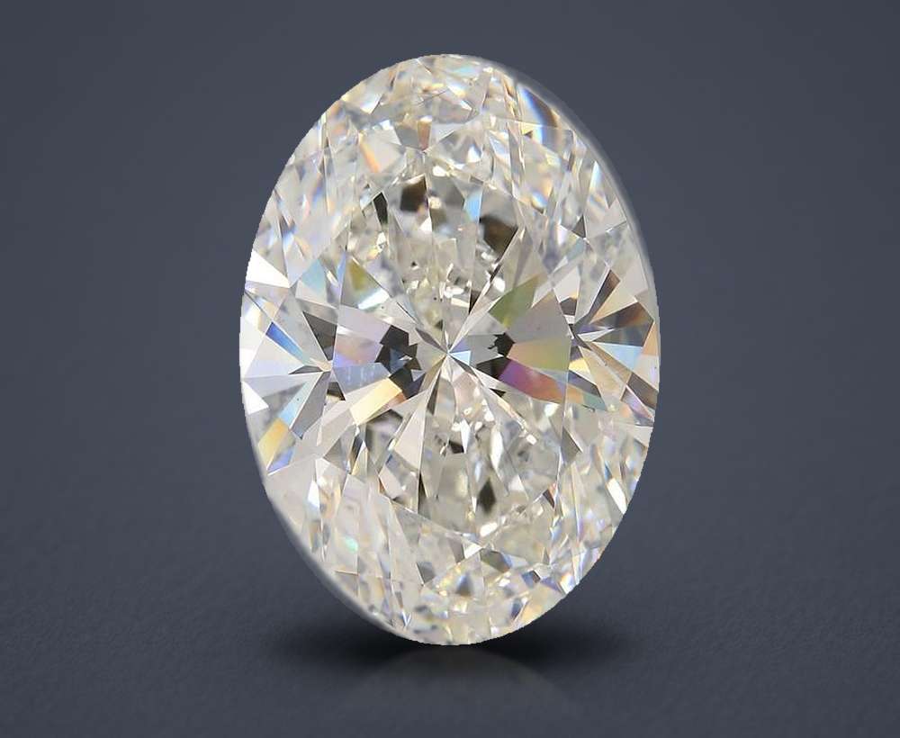 32.92 Carat Oval Lab Diamond