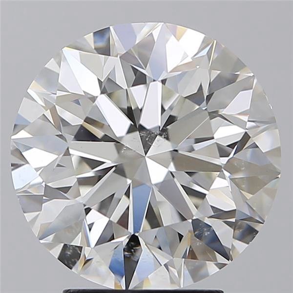 4.01ct H SI2 Excellent Cut Round Diamond