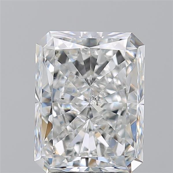 3.03ct G SI2 Rare Carat Ideal Cut Radiant Diamond