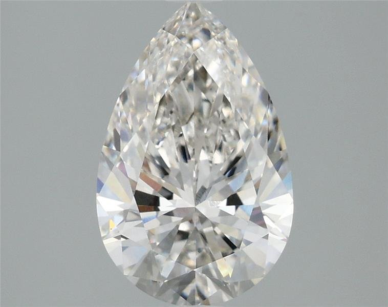 2.08ct H VS1 Rare Carat Ideal Cut Pear Lab Grown Diamond