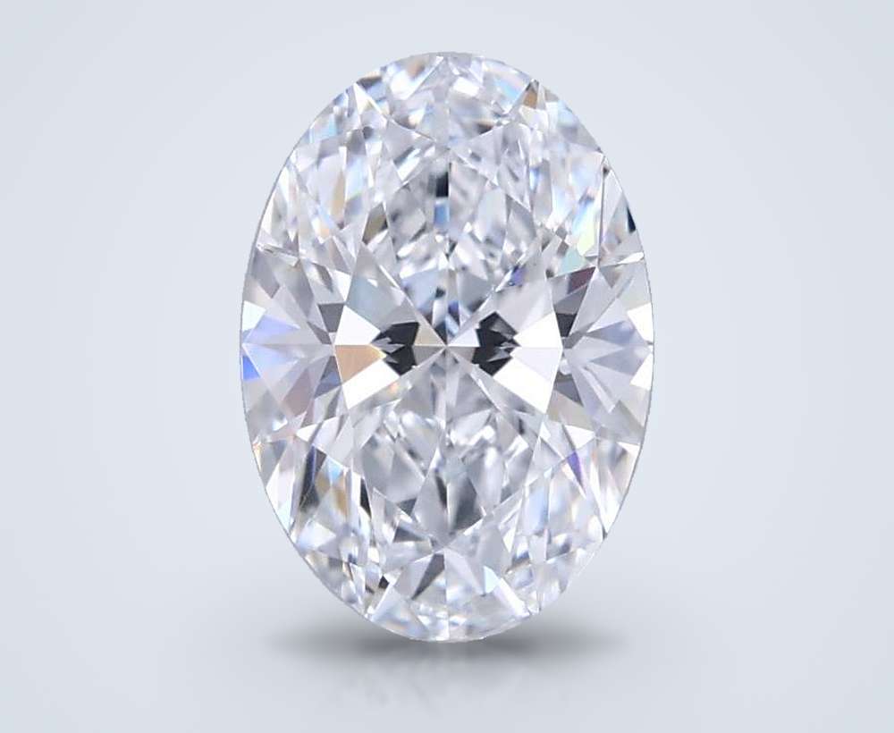 1.00 Carat Oval Lab Diamond