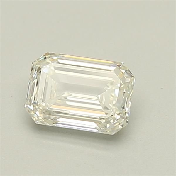 0.90ct H VVS1 Rare Carat Ideal Cut Emerald Diamond