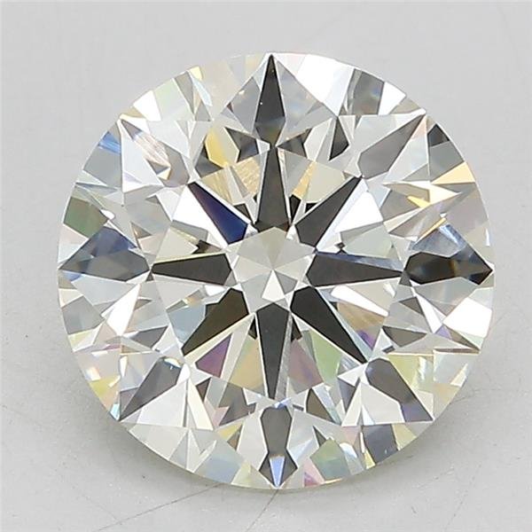 3.00ct J VS1 Rare Carat Ideal Cut Round Lab Grown Diamond