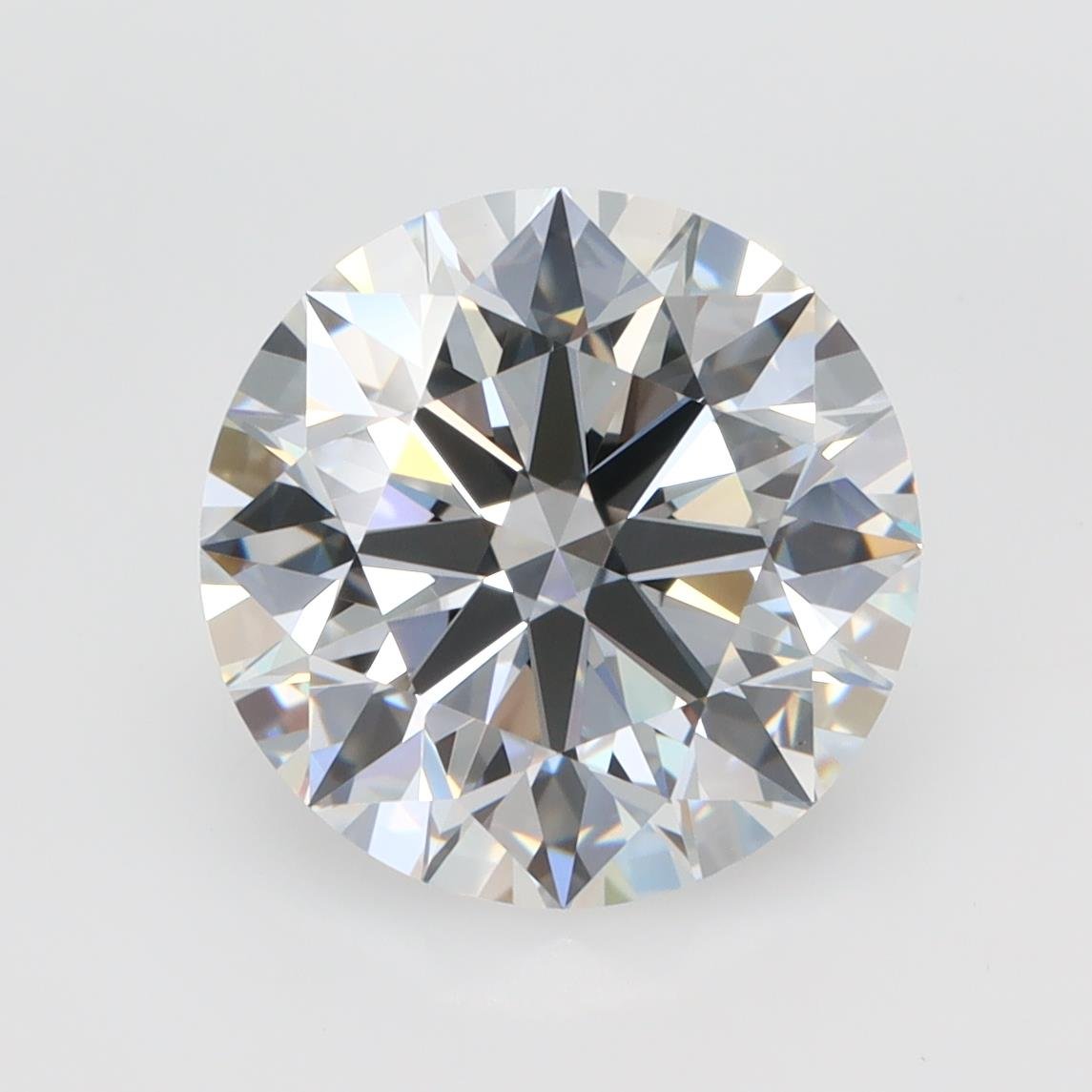 3.55ct E VVS1 Rare Carat Ideal Cut Round Lab Grown Diamond