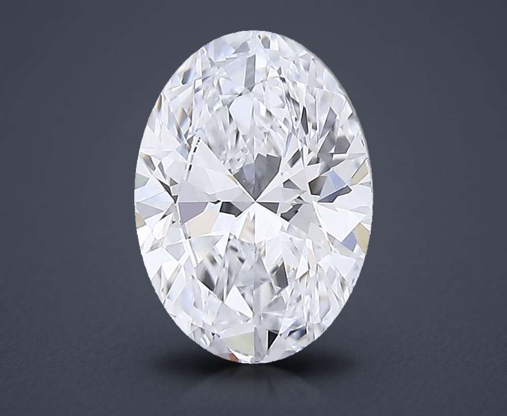 1.26 Carat Oval Lab Diamond