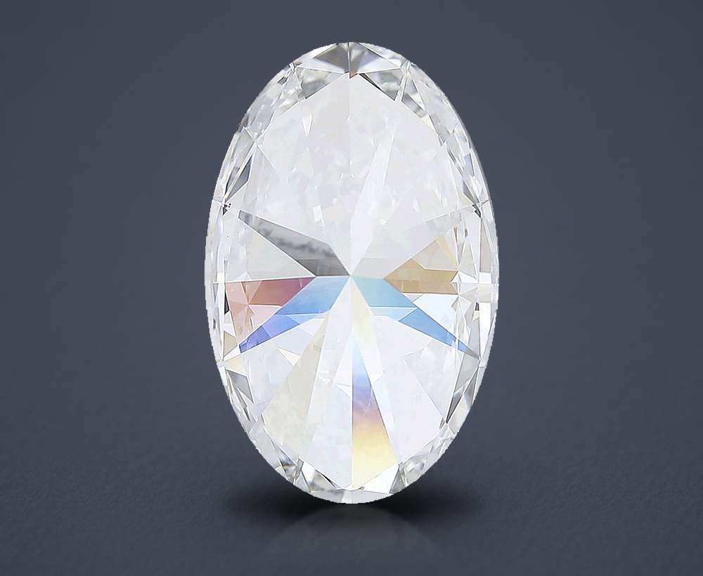 12.07 Carat Oval Lab Diamond