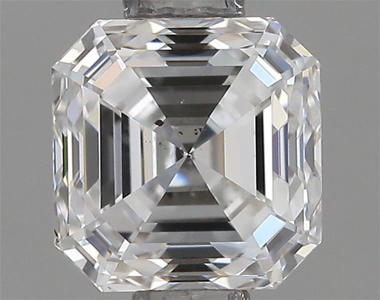 0.73ct F SI1 Very Good Cut Asscher Diamond