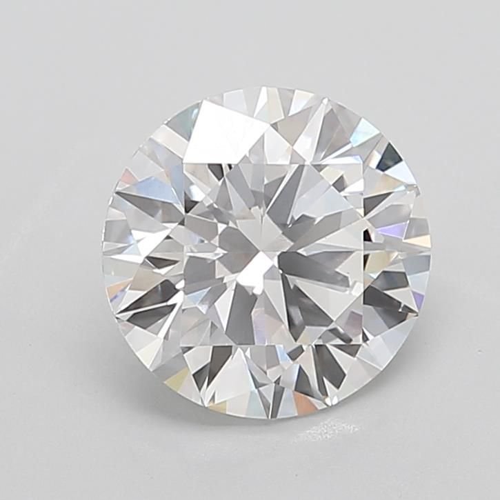 5.02ct E VVS2 Rare Carat Ideal Cut Round Lab Grown Diamond
