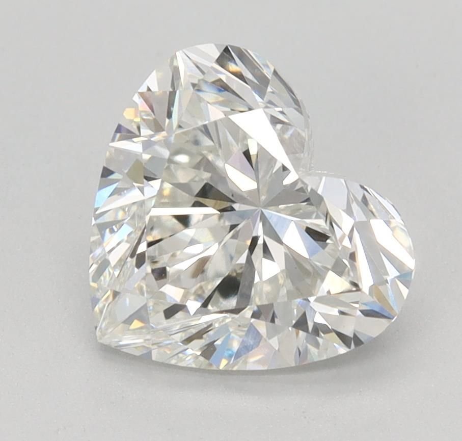 1.62ct H VS1 Rare Carat Ideal Cut Heart Lab Grown Diamond