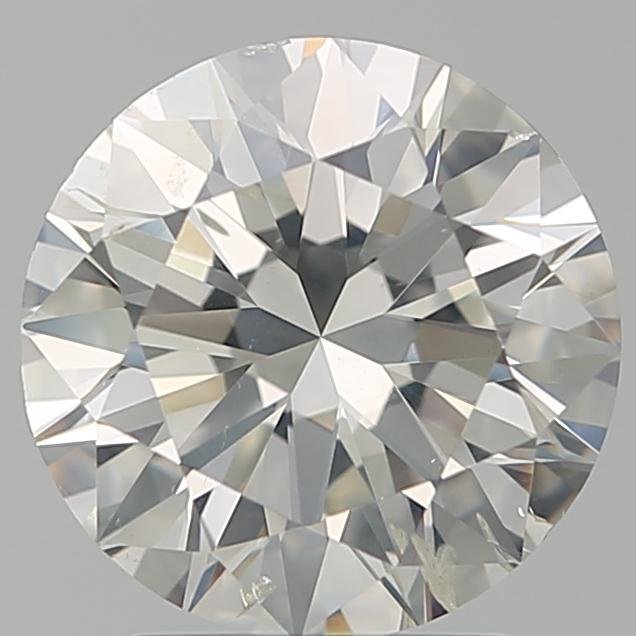 2.39ct I SI2 Rare Carat Ideal Cut Round Diamond