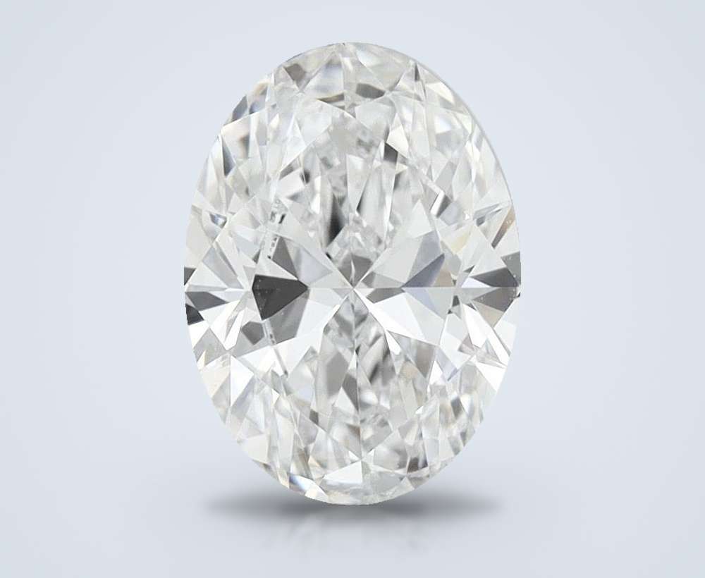 1.00 Carat Oval Lab Diamond
