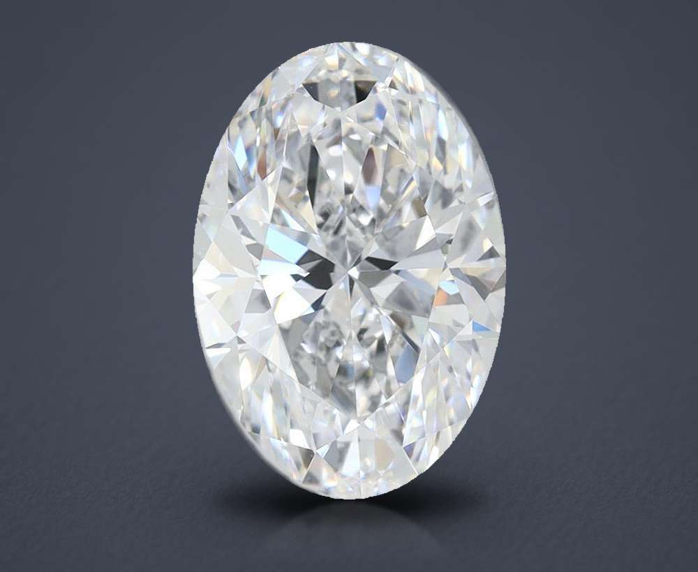 2.72 Carat Oval Lab Diamond