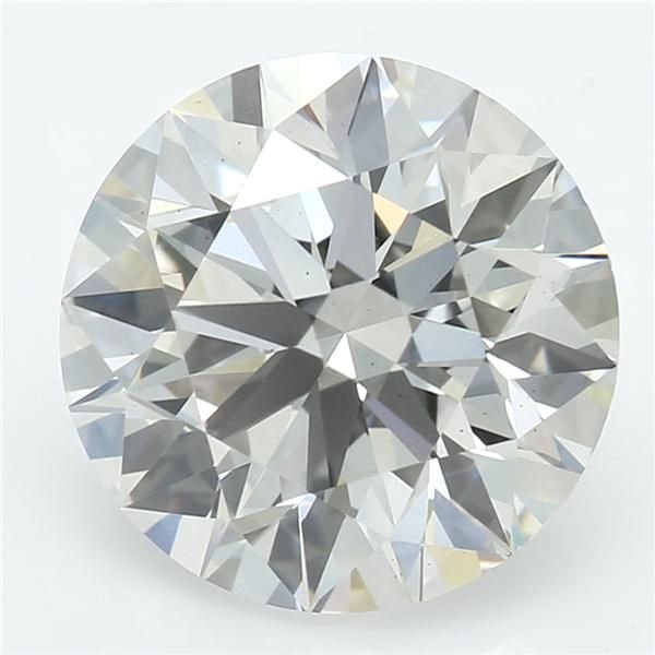 2.57ct I VS1 Rare Carat Ideal Cut Round Lab Grown Diamond