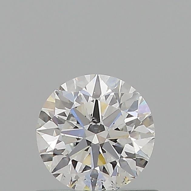 0.63ct E SI2 Rare Carat Ideal Cut Round Diamond
