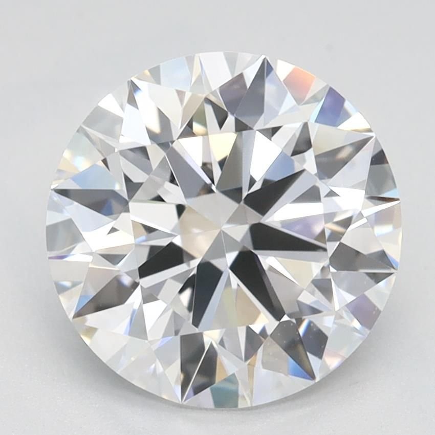 2.14ct D VVS1 Rare Carat Ideal Cut Round Lab Grown Diamond