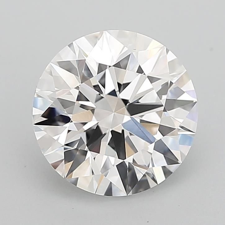 4.05ct E VVS2 Rare Carat Ideal Cut Round Lab Grown Diamond