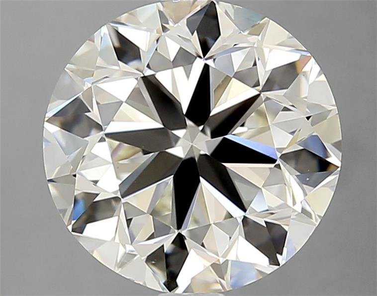 4.01ct K VS2 Very Good Cut Round Diamond