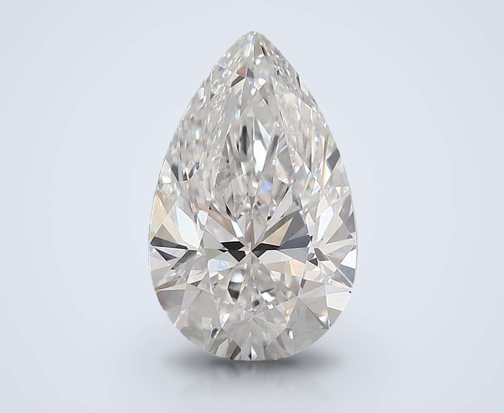 4.91 Carat Pear Lab Diamond
