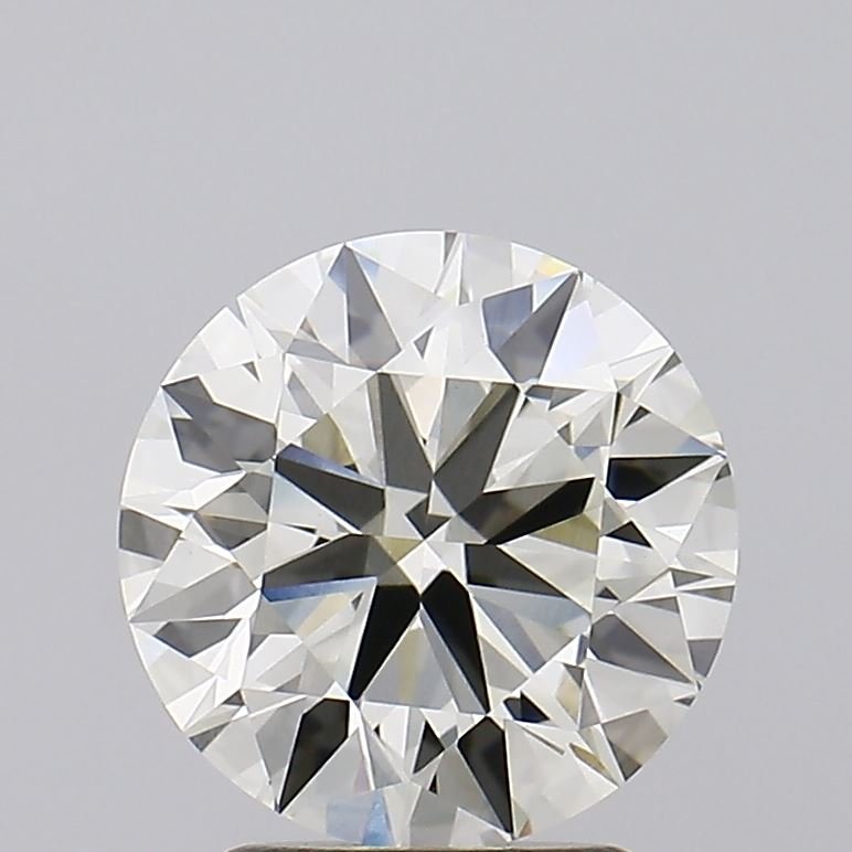 2.52ct J VVS2 Rare Carat Ideal Cut Round Lab Grown Diamond