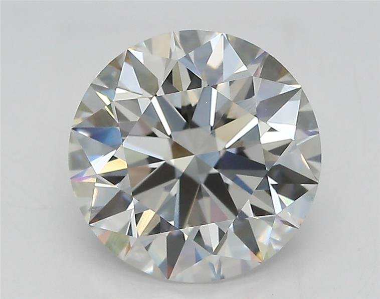 2.55ct F VVS2 Rare Carat Ideal Cut Round Lab Grown Diamond