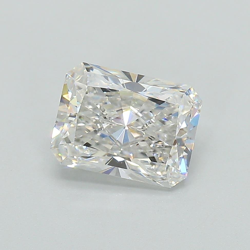 2.10ct D VVS2 Rare Carat Ideal Cut Radiant Lab Grown Diamond
