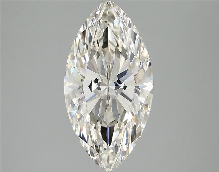 3.06ct H VS1 Rare Carat Ideal Cut Marquise Lab Grown Diamond