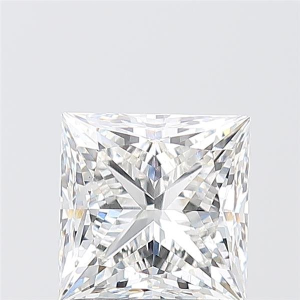 2.09ct F VS1 Rare Carat Ideal Cut Princess Lab Grown Diamond