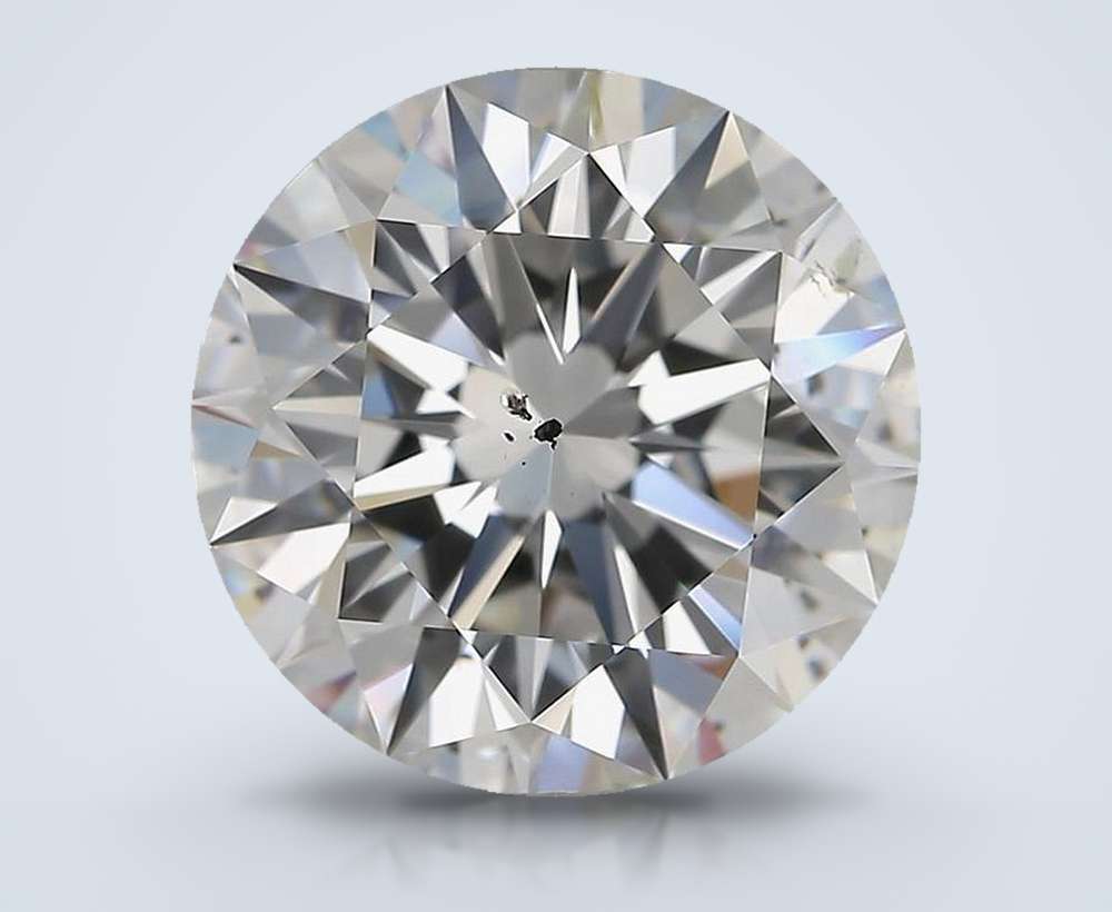3.02 Carat Round Natural Diamond