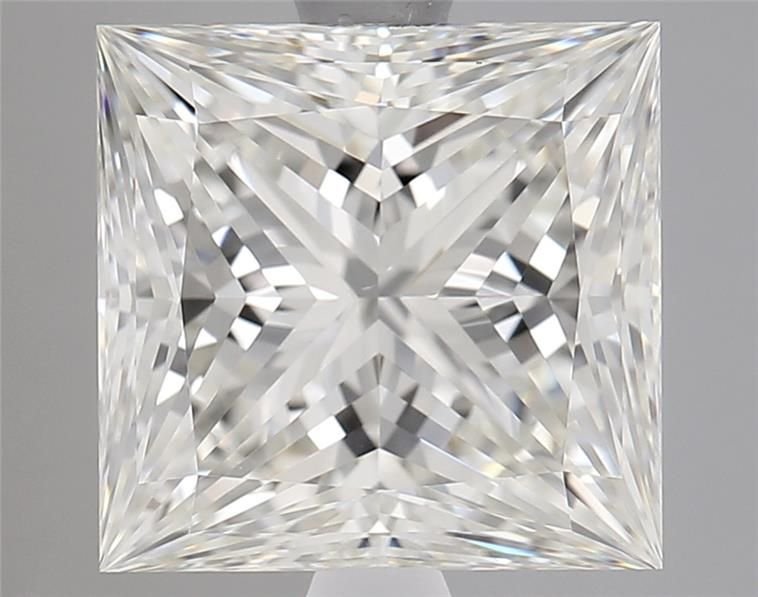 3.02ct I VS1 Rare Carat Ideal Cut Princess Diamond