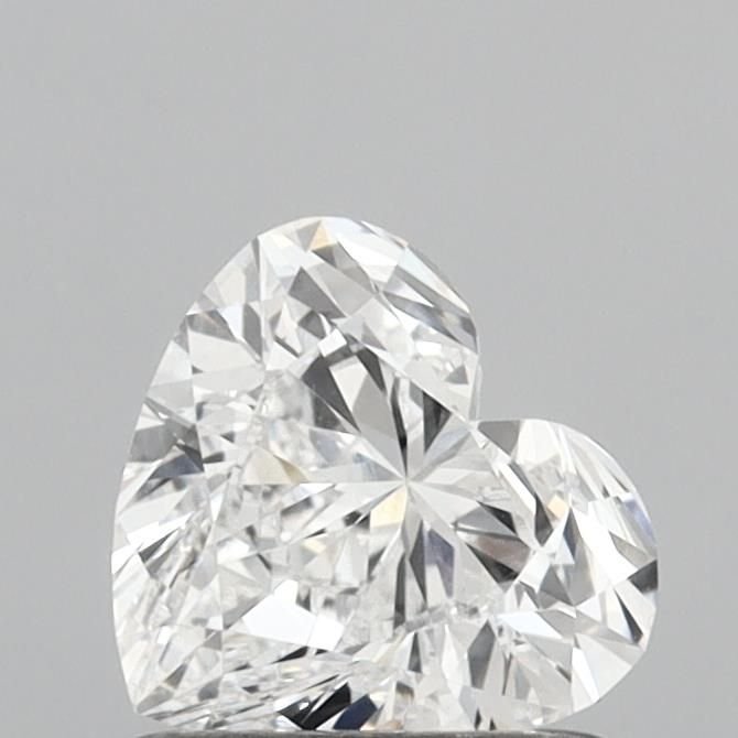 0.88ct D VS1 Rare Carat Ideal Cut Heart Lab Grown Diamond