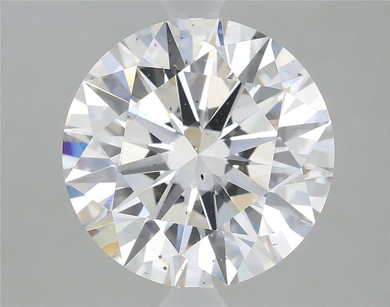 3.08ct E SI1 Ideal Cut Round Lab Grown Diamond