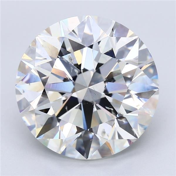 10.18ct H SI2 Rare Carat Ideal Cut Round Diamond