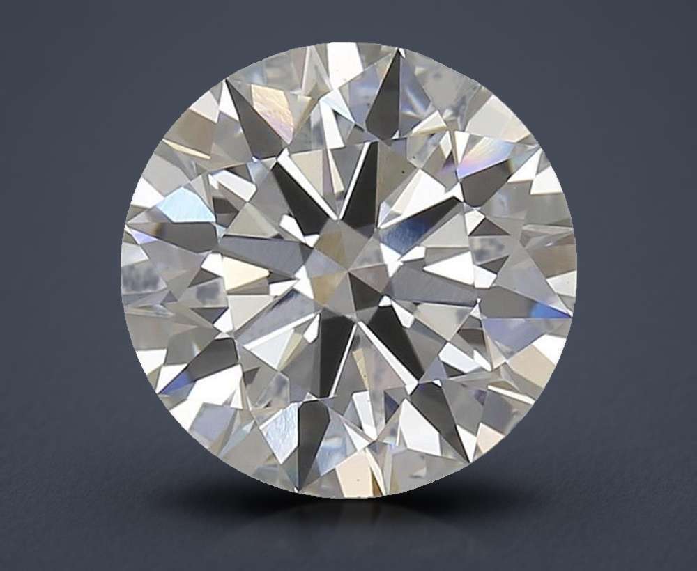 3.71 Carat Round Lab Diamond